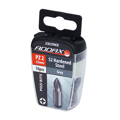 TIMCO Pozi Driver Bit S2 Grey - No.2 x 25 - Image