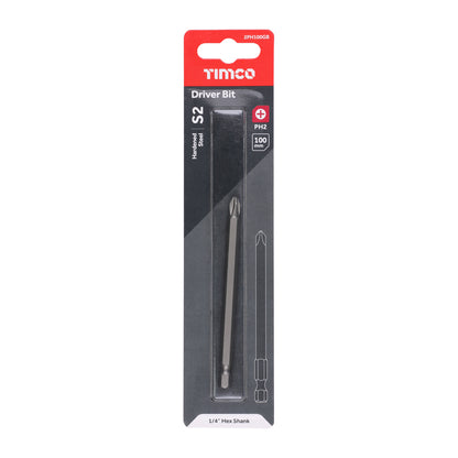 TIMCO Phillips Driver Bit S2 Grey - No.2 x 100 - Image