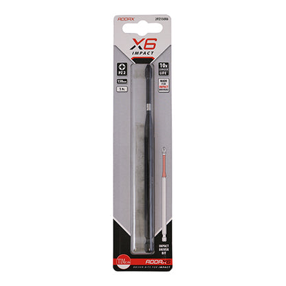 TIMCO X6 Impact Pozi Driver Bit - No.2 x 150 - Image