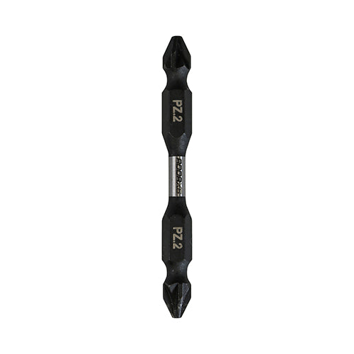 TIMCO X6 Double Ended Pozi Bit - No.2 x 65 - Image