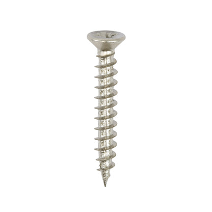 TIMCO Classic Multi-Purpose Reduced Head Countersunk Nickel Piano Hinge Woodscrews - 3.0 x 12 - Image