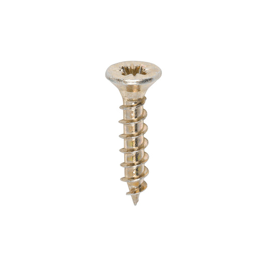 TIMCO Solo Countersunk Gold Woodscrews - 3.0 x 15 - Image