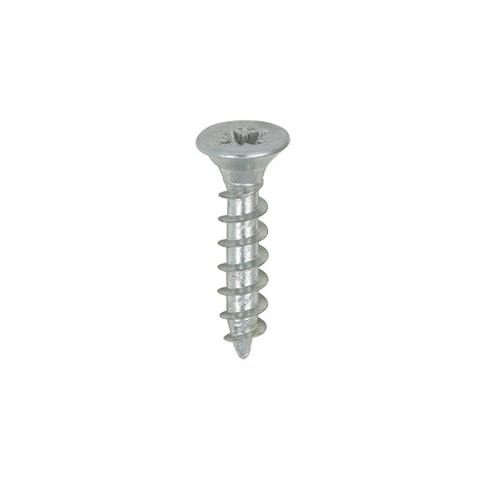 TIMCO Solo Countersunk Silver Woodscrews - 3.0 x 15 - Image