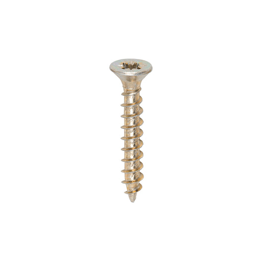 TIMCO Solo Countersunk Gold Woodscrews - 3.0 x 20 - Image