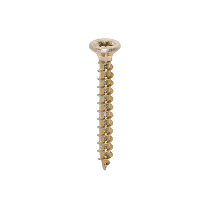TIMCO Solo Countersunk Gold Woodscrews - 3.0 x 25 - Image