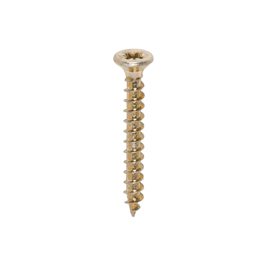 TIMCO Solo Countersunk Gold Woodscrews - 3.0 x 25 - Image