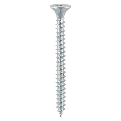 TIMCO Solo Countersunk Silver Woodscrews - 3.0 x 25 - Image