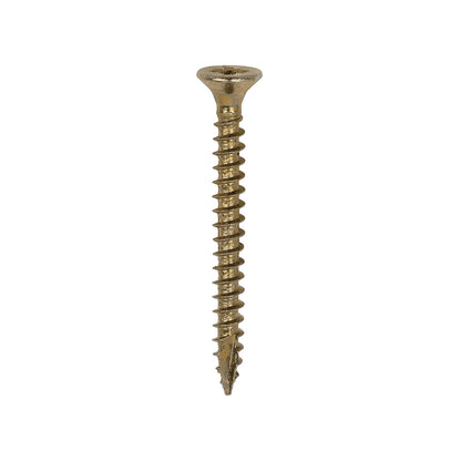 TIMCO Classic Multi-Purpose Countersunk Gold Woodscrews - 3.0 x 30 - Image