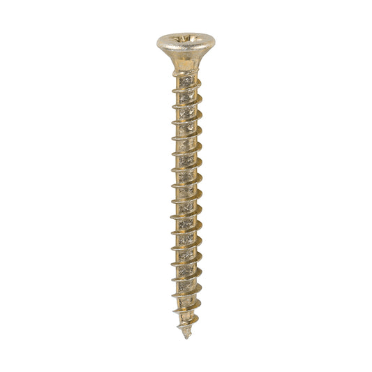 TIMCO Solo Countersunk Gold Woodscrews - 3.0 x 30 - Image