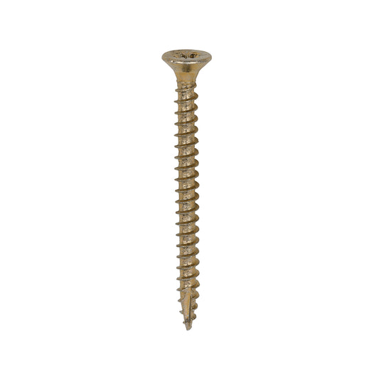 TIMCO Classic Multi-Purpose Countersunk Gold Woodscrews - 3.0 x 35 - Image