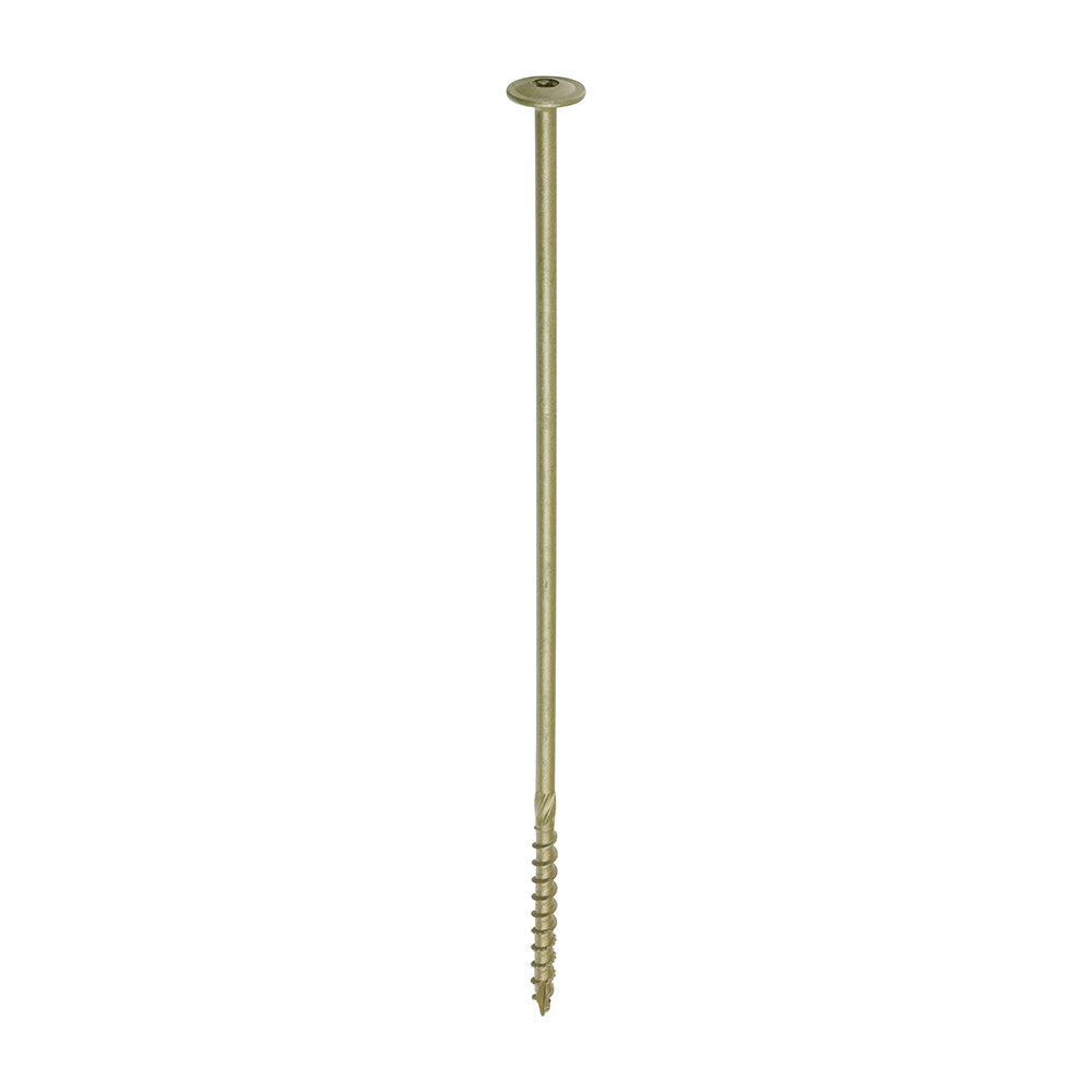 TIMCO Wafer Head Exterior Green Timber Screws  - 8.0 x 300 - Image