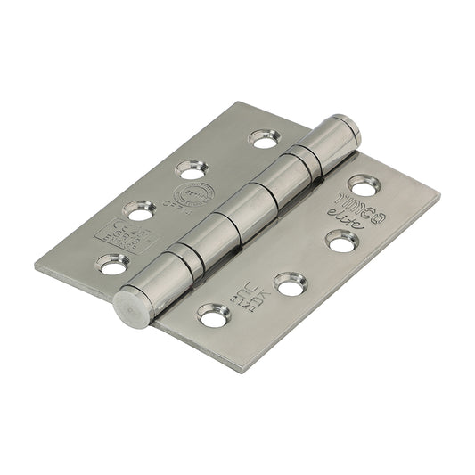 TIMCO Ball Bearing Hinges Grade 13 Polished Stainless Steel - 101 x 76 x 3.0 - Image