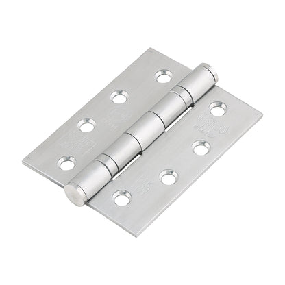 TIMCO Ball Bearing Hinges Grade 13 Satin Stainless Steel - 101 x 76 x 3.0 - Image
