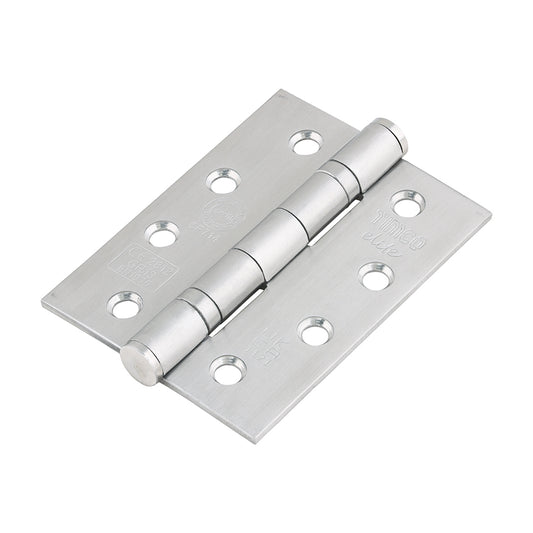 TIMCO Ball Bearing Hinges Grade 13 Satin Stainless Steel - 101 x 76 x 3.0 - Image