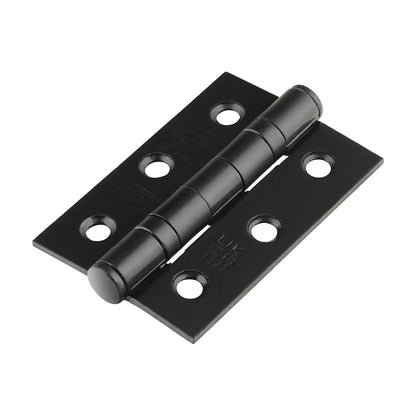 TIMCO Ball Bearing Hinges Grade 7 Steel Epoxy Black - 76 x 50 x 2.0 - Image