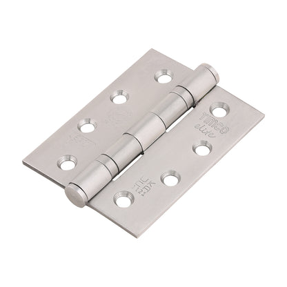 TIMCO Ball Bearing Hinges Grade 13 Satin Stainless Steel - 101 x 76 x 3.0 - Image
