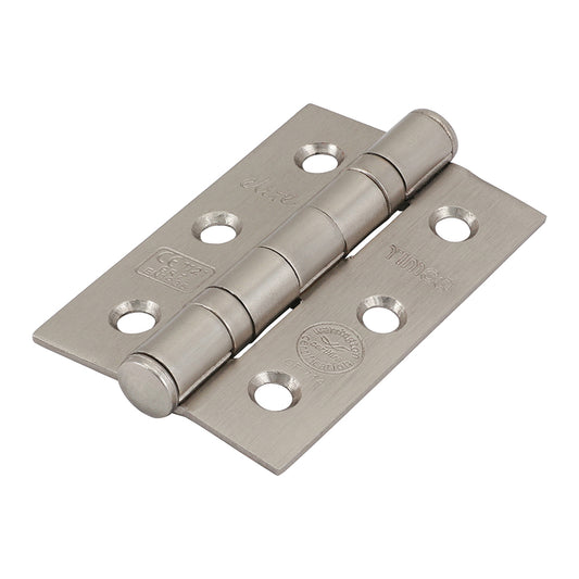 TIMCO Ball Bearing Hinges Grade 7 Steel Satin Nickel - 76 x 50 x 2.0 - Image