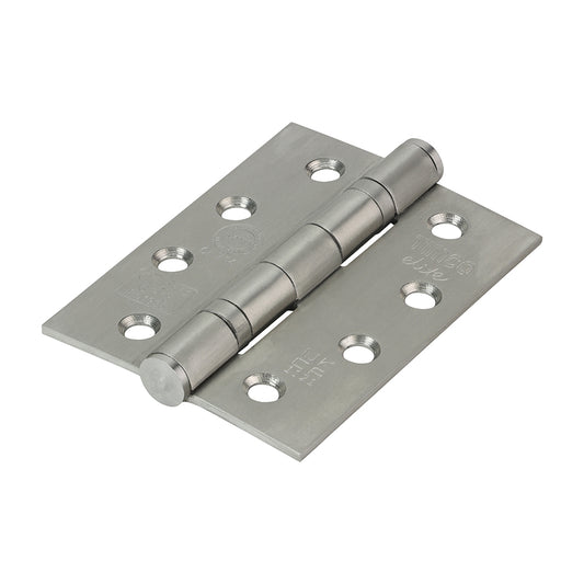 TIMCO Ball Bearing Hinges Grade 13 Satin Stainless Steel - 101 x 76 x 3.0 - Image