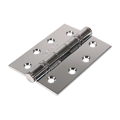 TIMCO  Twin Ball Bearing Hinges - Steel - Polished Chrome - 102 x 76