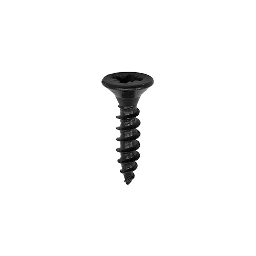 TIMCO Classic Multi-Purpose Countersunk Black Woodscrews - 3.5 x 16 - Image