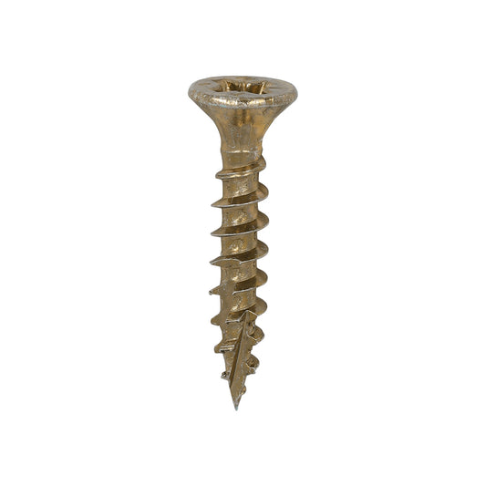 TIMCO C2 Strong-Fix Multi-Purpose Premium Countersunk Gold Woodscrews - 3.5 x 20 - Image