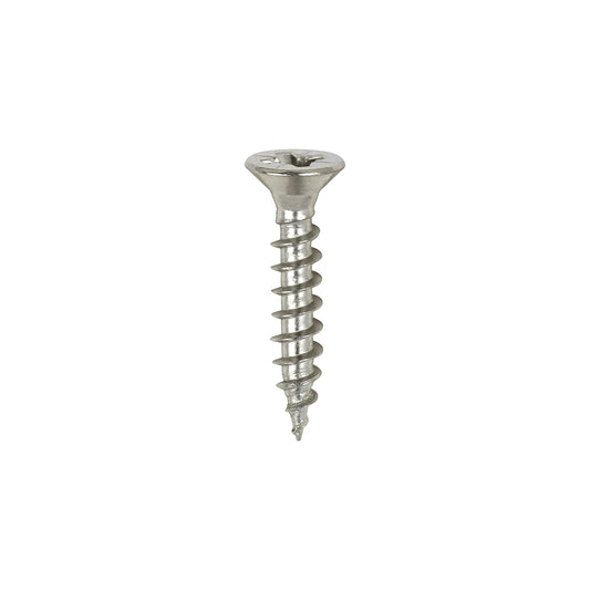 TIMCO Classic Multi-Purpose Countersunk A4 Stainless Steel Woodcrews - 3.5 x 20 - Image