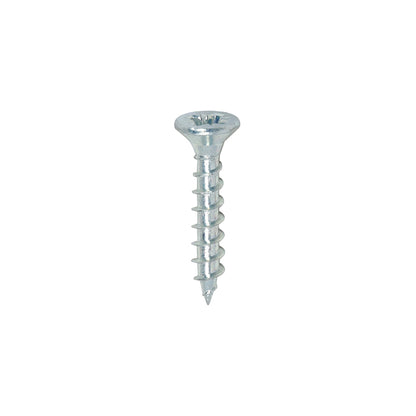 TIMCO Solo Countersunk Silver Woodscrews - 3.5 x 20 - Image