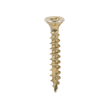 TIMCO C2 Strong-Fix Multi-Purpose Premium Countersunk Gold Woodscrews - 3.5 x 25 - Image