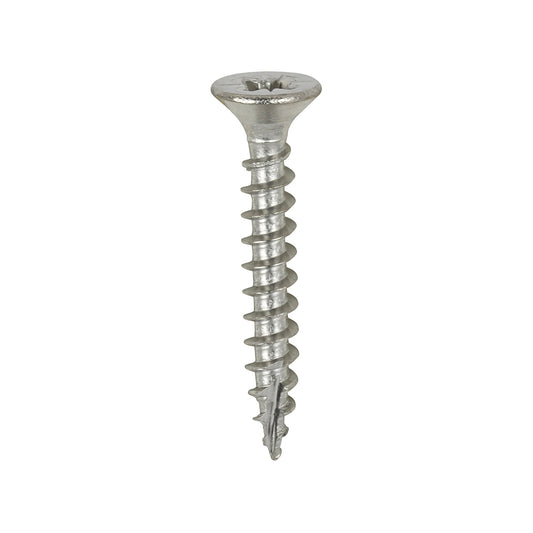TIMCO Classic Multi-Purpose Countersunk A4 Stainless Steel Woodcrews - 3.5 x 25 - Image