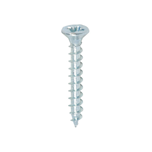 TIMCO Solo Countersunk Silver Woodscrews - 3.5 x 25 - Image