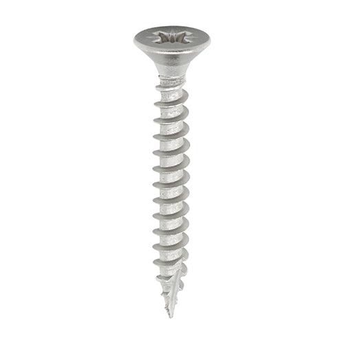 TIMCO Classic Multi-Purpose Countersunk A2 Stainless Steel Woodcrews - 3.5 x 30 - Image