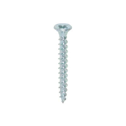 TIMCO Solo Countersunk Silver Woodscrews - 3.5 x 30 - Image