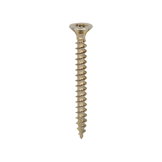 TIMCO Classic Multi-Purpose Countersunk Gold Woodscrews - 3.5 x 35 - Image