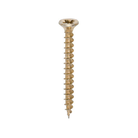 TIMCO Solo Countersunk Gold Woodscrews - 3.5 x 35 - Image
