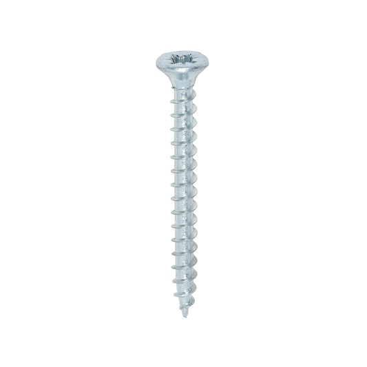TIMCO Solo Countersunk Silver Woodscrews - 3.5 x 35 - Image