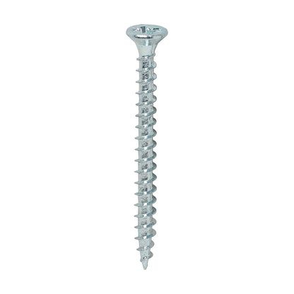 TIMCO Solo Countersunk Silver Woodscrews - 3.5 x 40 - Image
