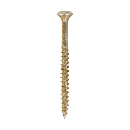 TIMCO Velocity Premium Multi-Use Countersunk Gold Woodscrews - 3.5 x 45 - Image