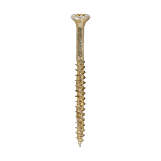 TIMCO Velocity Premium Multi-Use Countersunk Gold Woodscrews - 3.5 x 45 - Image