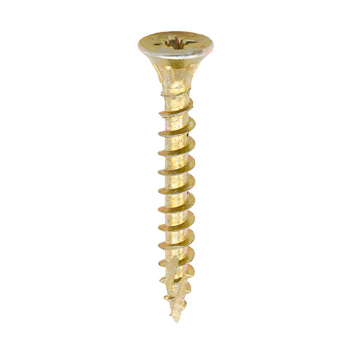 TIMCO C2 Strong-Fix Multi-Purpose Premium Countersunk Gold Woodscrews - 3.5 x 50 - Image