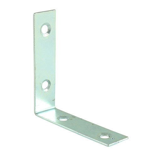 TIMCO Corner Braces Silver - 38 x 38 x 16 - Image