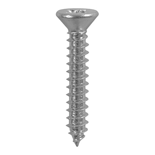 TIMCO Self-Tapping Countersunk A2 Stainless Steel Screws - 3.9 x 13 - Image