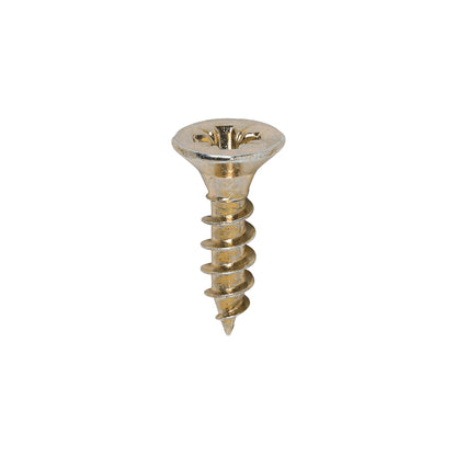 TIMCO Classic Multi-Purpose Countersunk Gold Woodscrews - 4.0 x 16 - Image