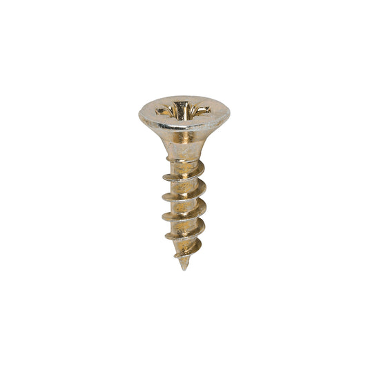 TIMCO Classic Multi-Purpose Countersunk Gold Woodscrews - 4.0 x 16 - Image