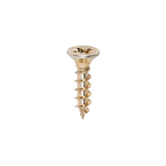 TIMCO Solo Countersunk Gold Woodscrews - 4.0 x 17 - Image