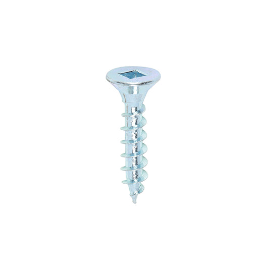TIMCO Solo Countersunk Silver Woodscrews - 4.0 x 20 - Image
