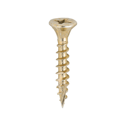 TIMCO C2 Strong-Fix Multi-Purpose Premium Countersunk Gold Woodscrews - 4.0 x 25 - Image
