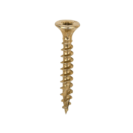 TIMCO C2 Clamp-Fix Multi-Purpose Premium Countersunk Gold Woodscrews - 4.0 x 30 - Image