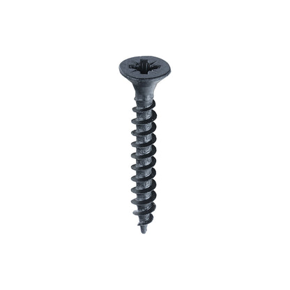 TIMCO Countersunk Black Organic Woodscrews - 4.0 x 30 - Image