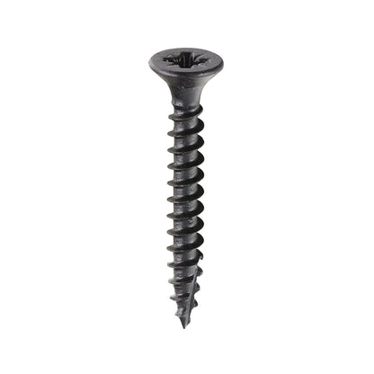 TIMCO Classic Multi-Purpose Countersunk Black Woodscrews - 4.0 x 30 - Image