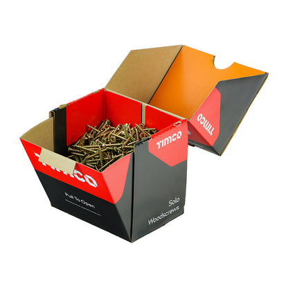 TIMCO Solo Countersunk Gold Woodscrews - 4.0 x 30 - Image
